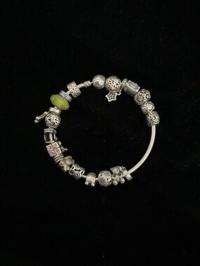 Authentic Pandora Bracelet with Charms